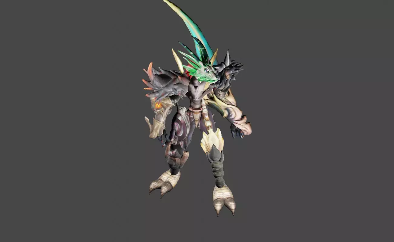 Zeloeman Beta C 9 Low-poly 3D model_0