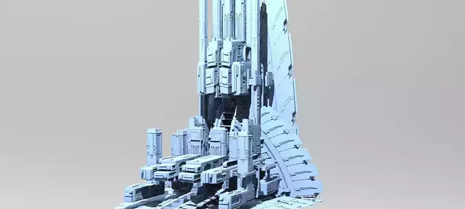 Sci-fi Alien Freighter Launcher 7 