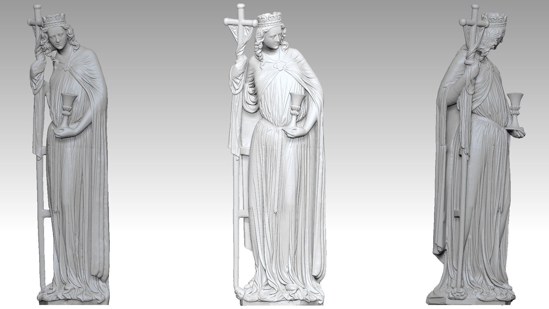 Saint Ecclesia 3D print model_1