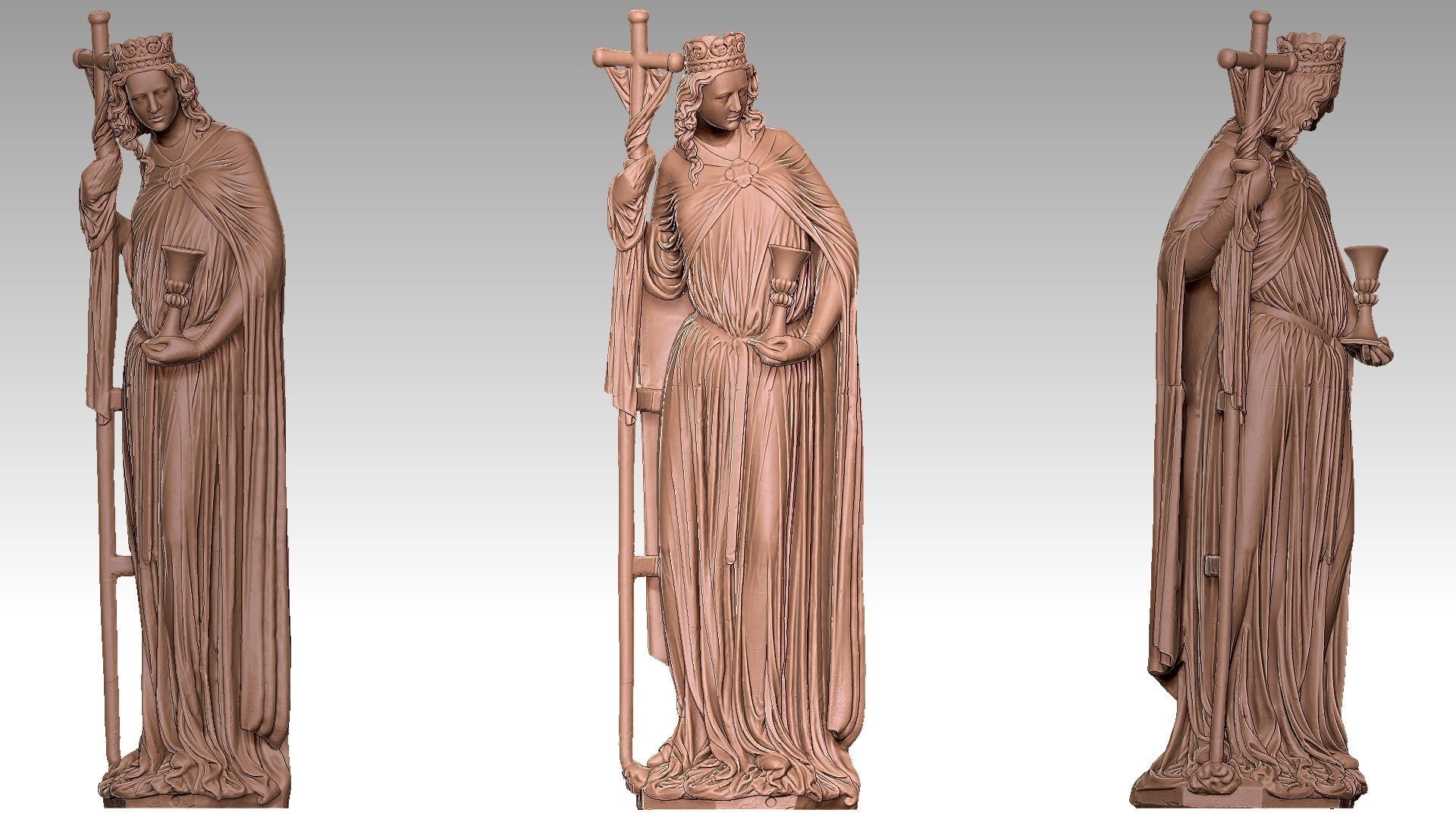 Saint Ecclesia 3D print model_7
