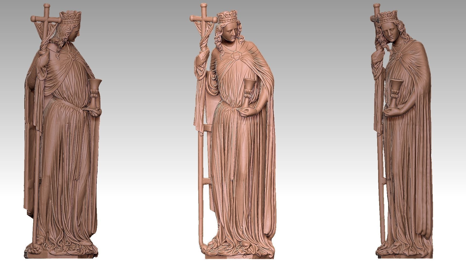 Saint Ecclesia 3D print model_6