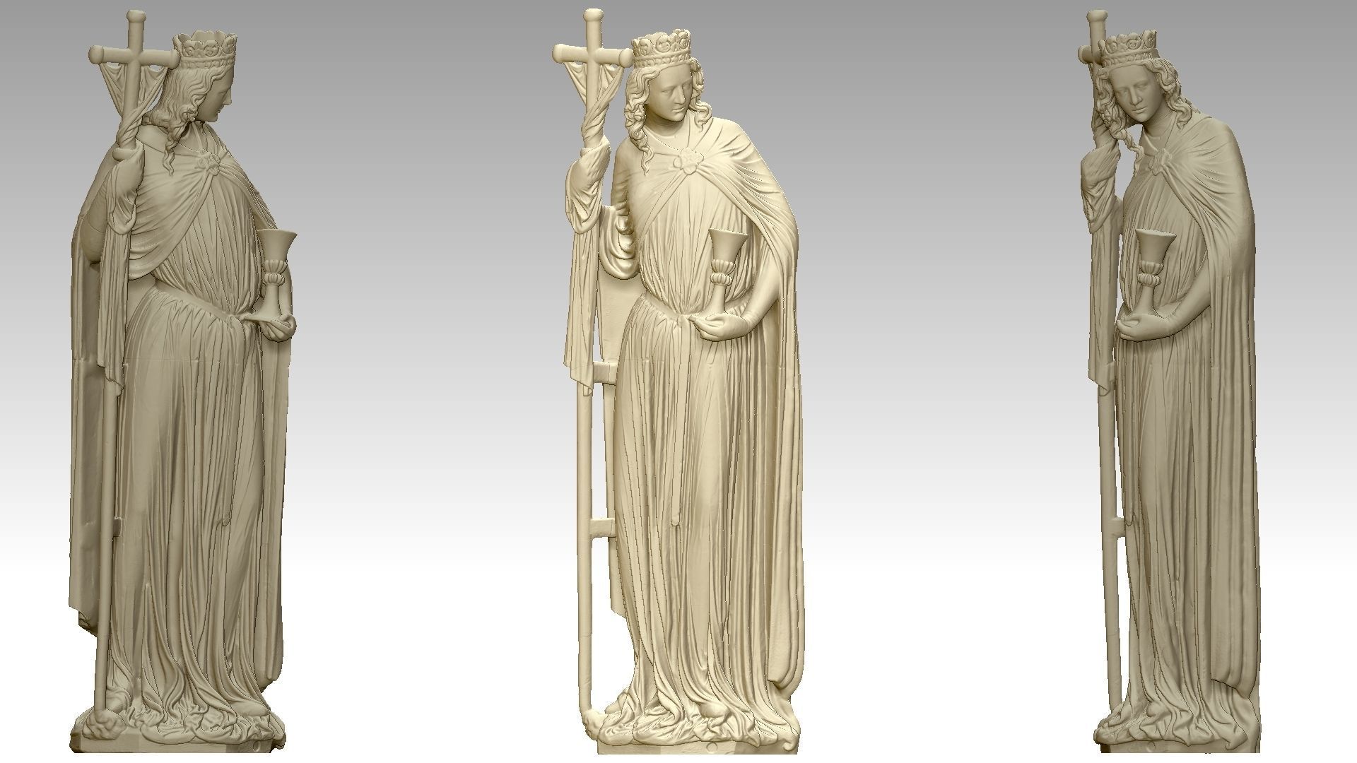 Saint Ecclesia 3D print model_4