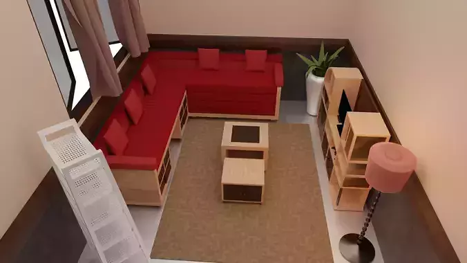 Minimalist Living Room set