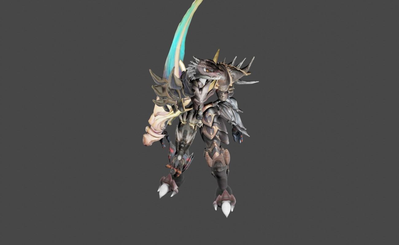 Zeloeman Beta C 34 Low-poly 3D model_17