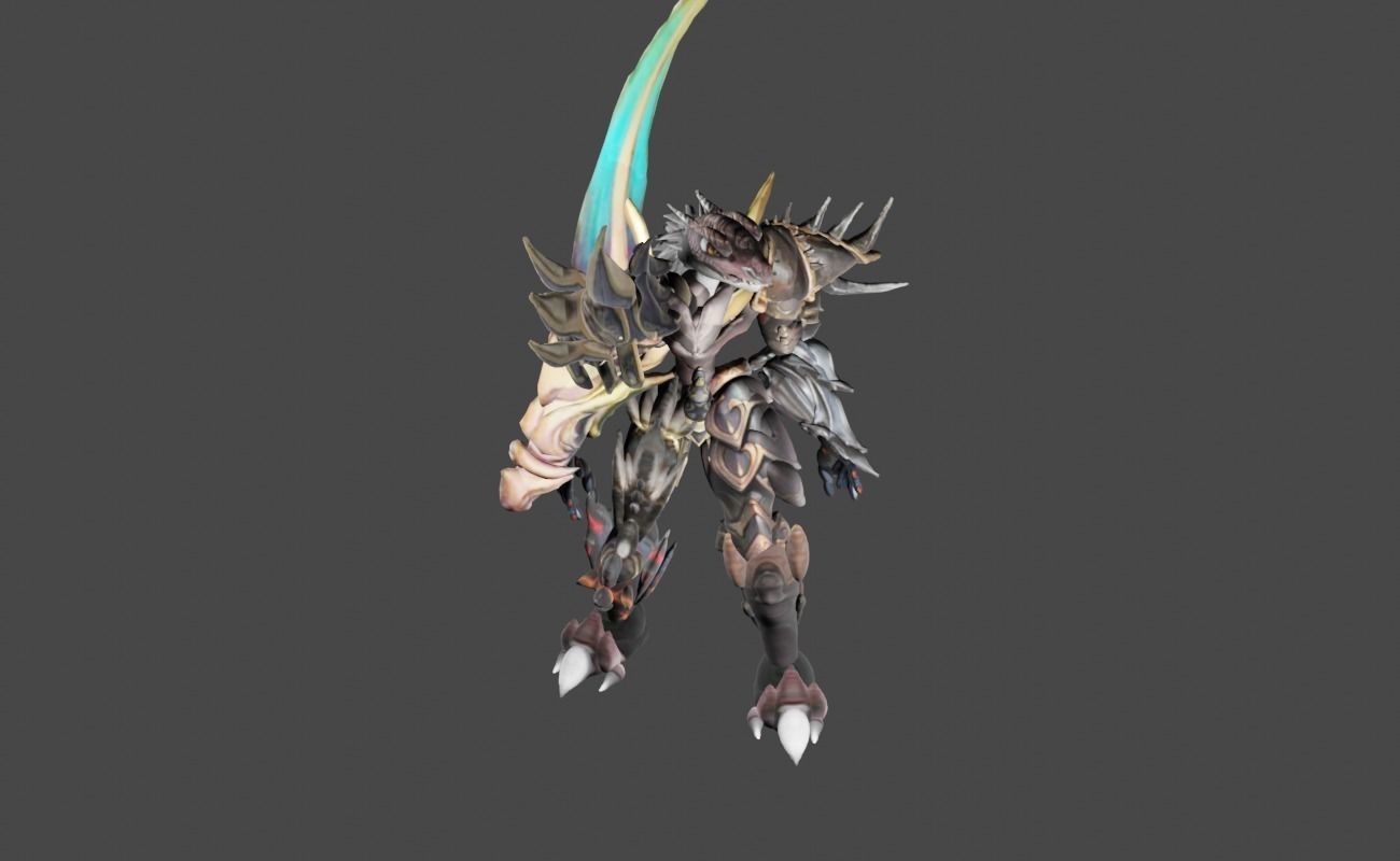 Zeloeman Beta C 34 Low-poly 3D model_7