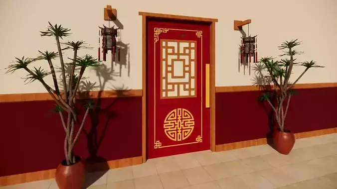 Chinese Door