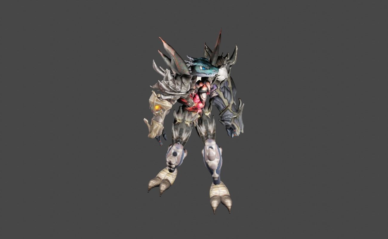 Zeloeman Beta C 29 Low-poly 3D model_20