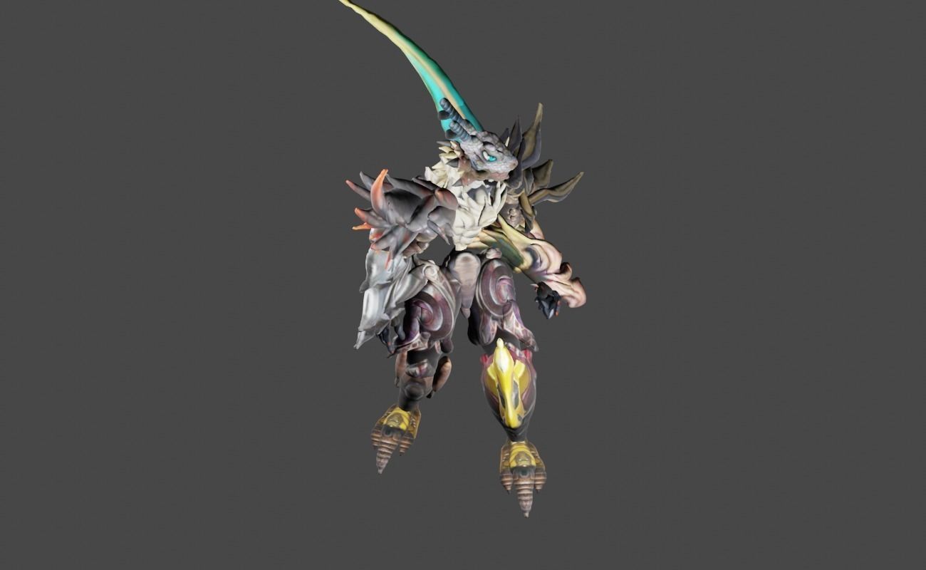 Zeloeman Beta C 26 Low-poly 3D model_23