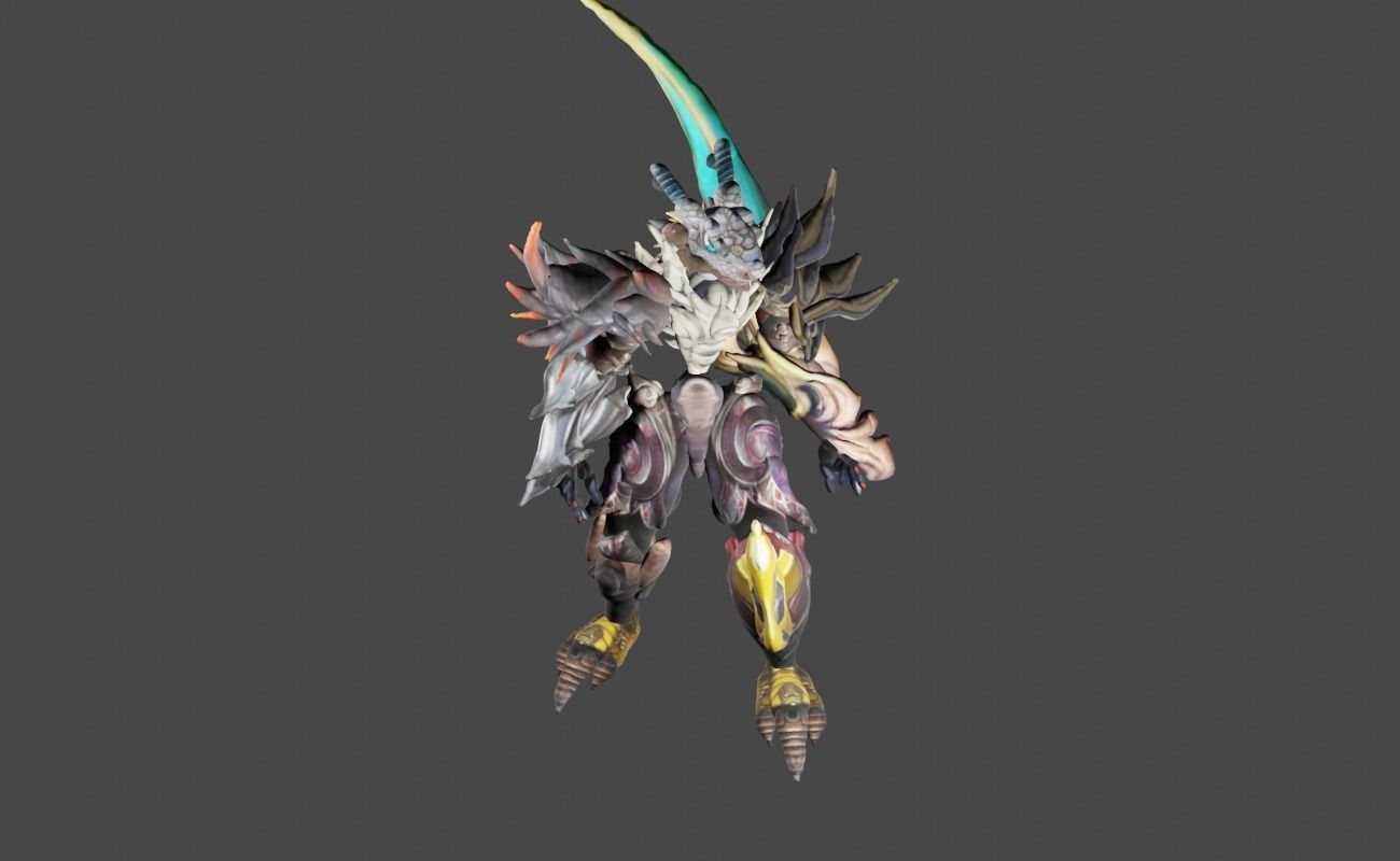 Zeloeman Beta C 26 Low-poly 3D model_1