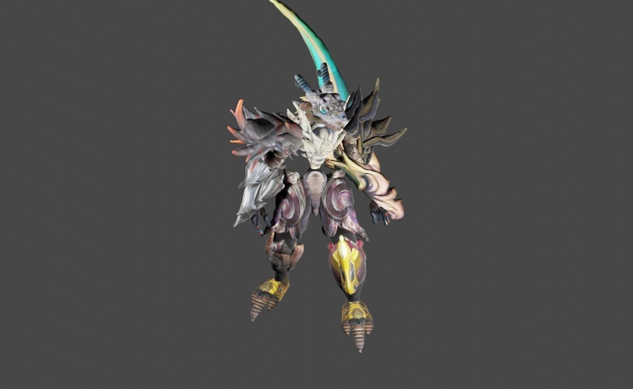 Zeloeman Beta C 26 Low-poly 3D model_7