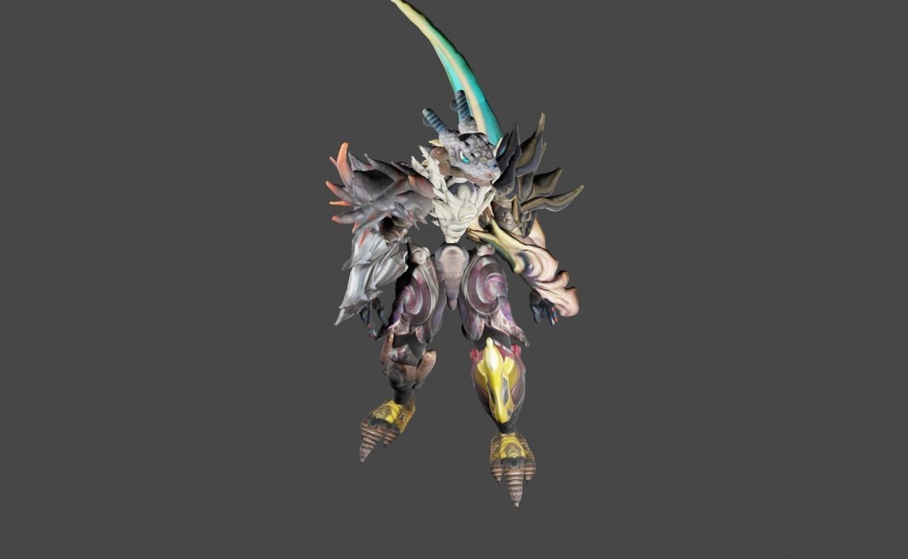 Zeloeman Beta C 26 Low-poly 3D model_9