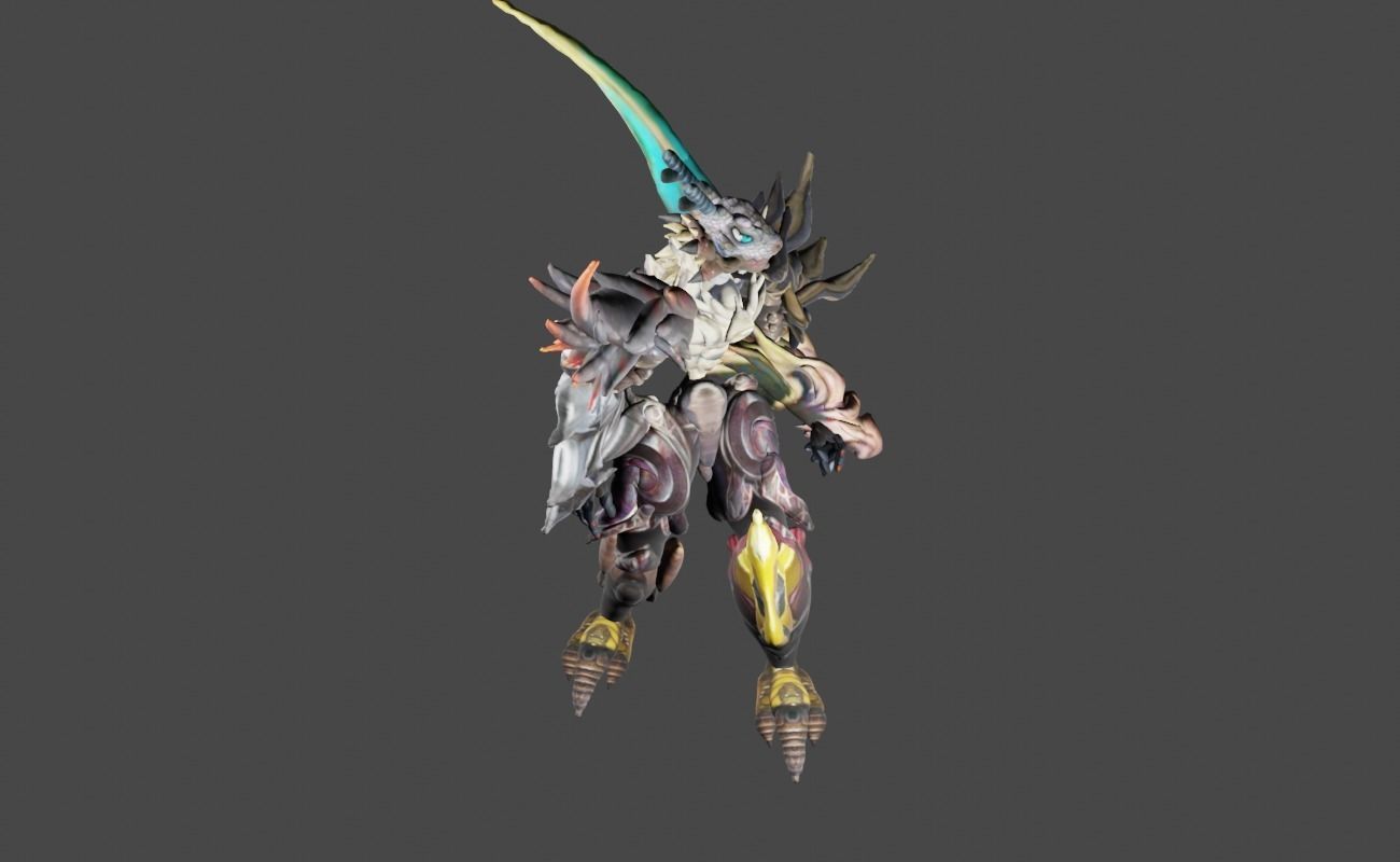 Zeloeman Beta C 26 Low-poly 3D model_24