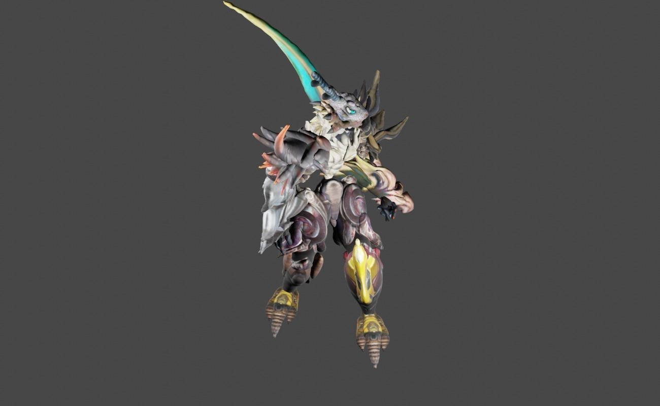 Zeloeman Beta C 26 Low-poly 3D model_25