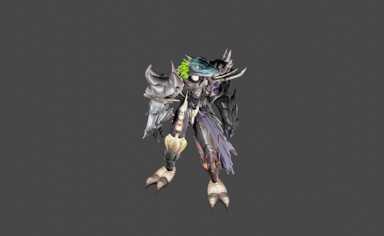 Zeloeman Beta C 13 Low-poly 3D model_18