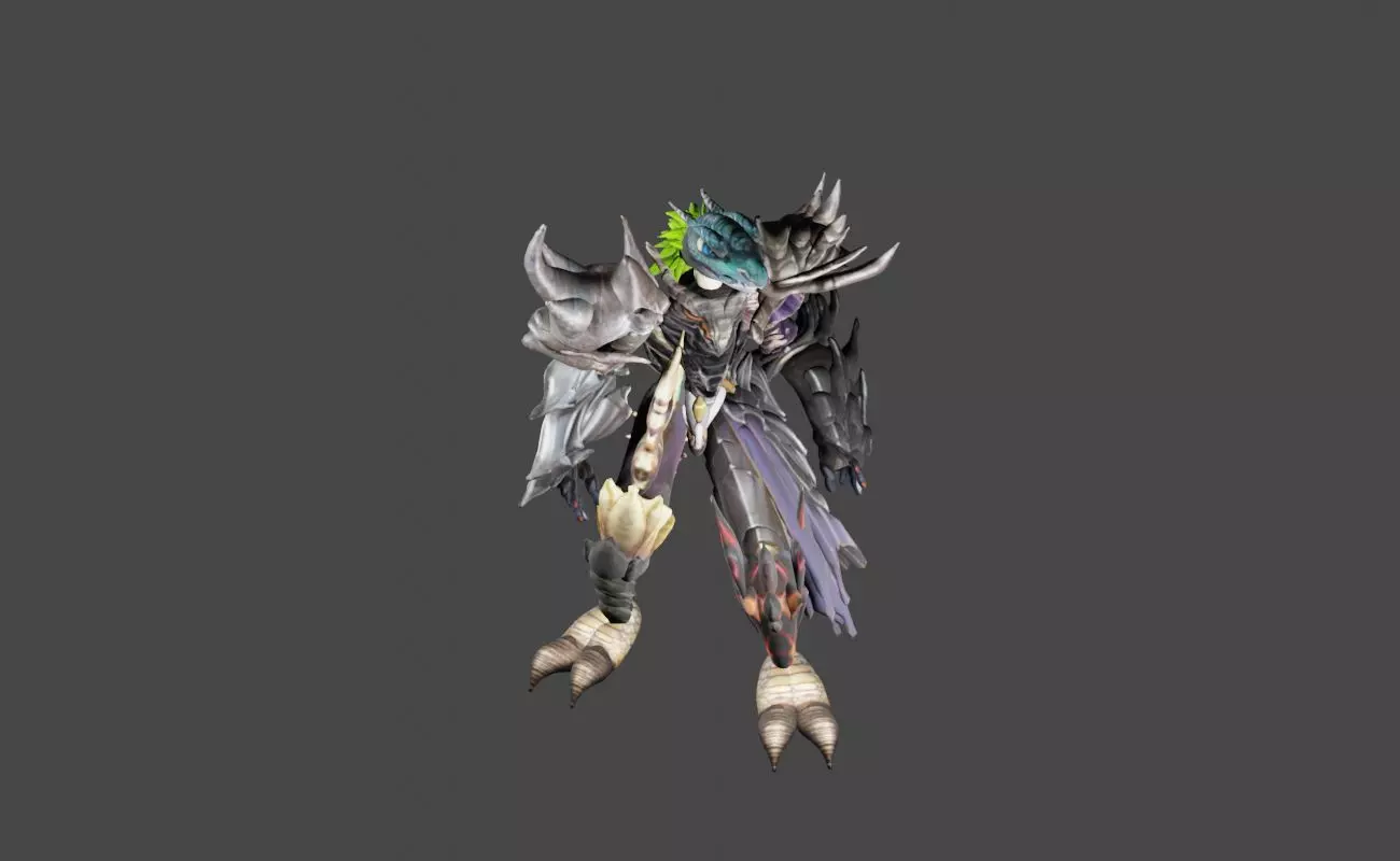 Zeloeman Beta C 13 Low-poly 3D model_0