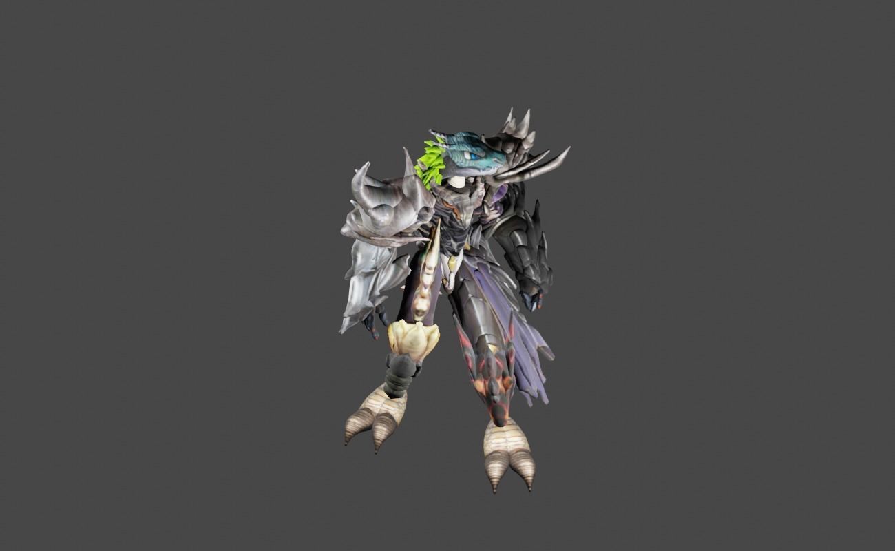 Zeloeman Beta C 13 Low-poly 3D model_22