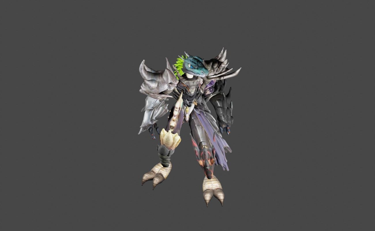 Zeloeman Beta C 13 Low-poly 3D model_10