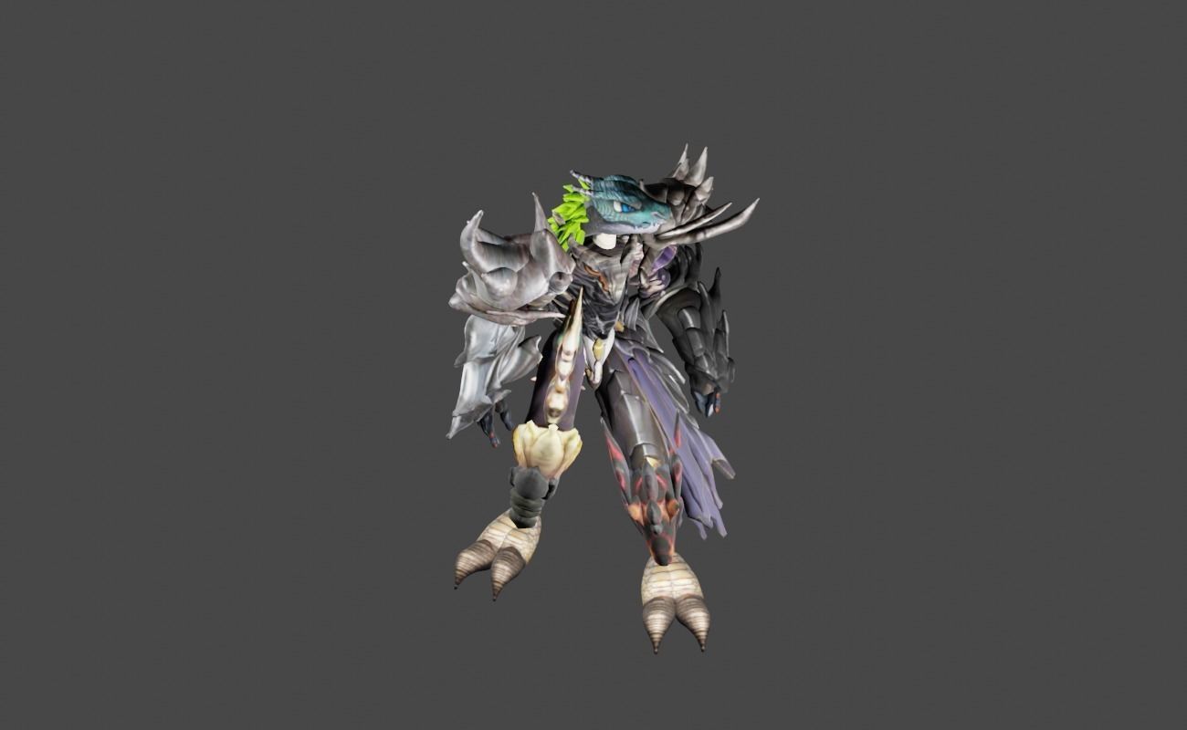 Zeloeman Beta C 13 Low-poly 3D model_21