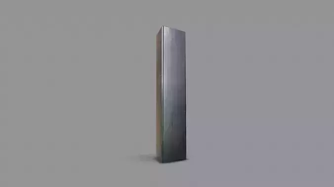 Mysterious Monolith Low-poly 3D model