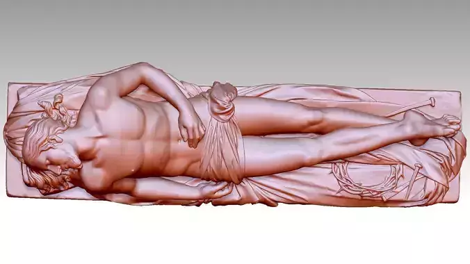 The Dead Jesus Christ 3D print model