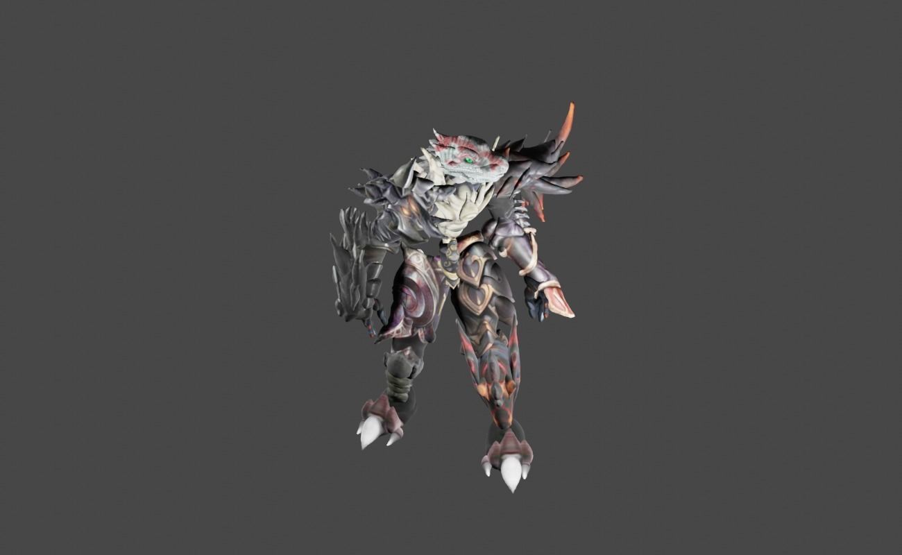 Zeloeman Beta B 8 Low-poly 3D model_19