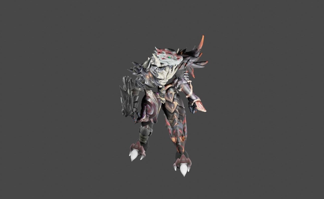 Zeloeman Beta B 8 Low-poly 3D model_21