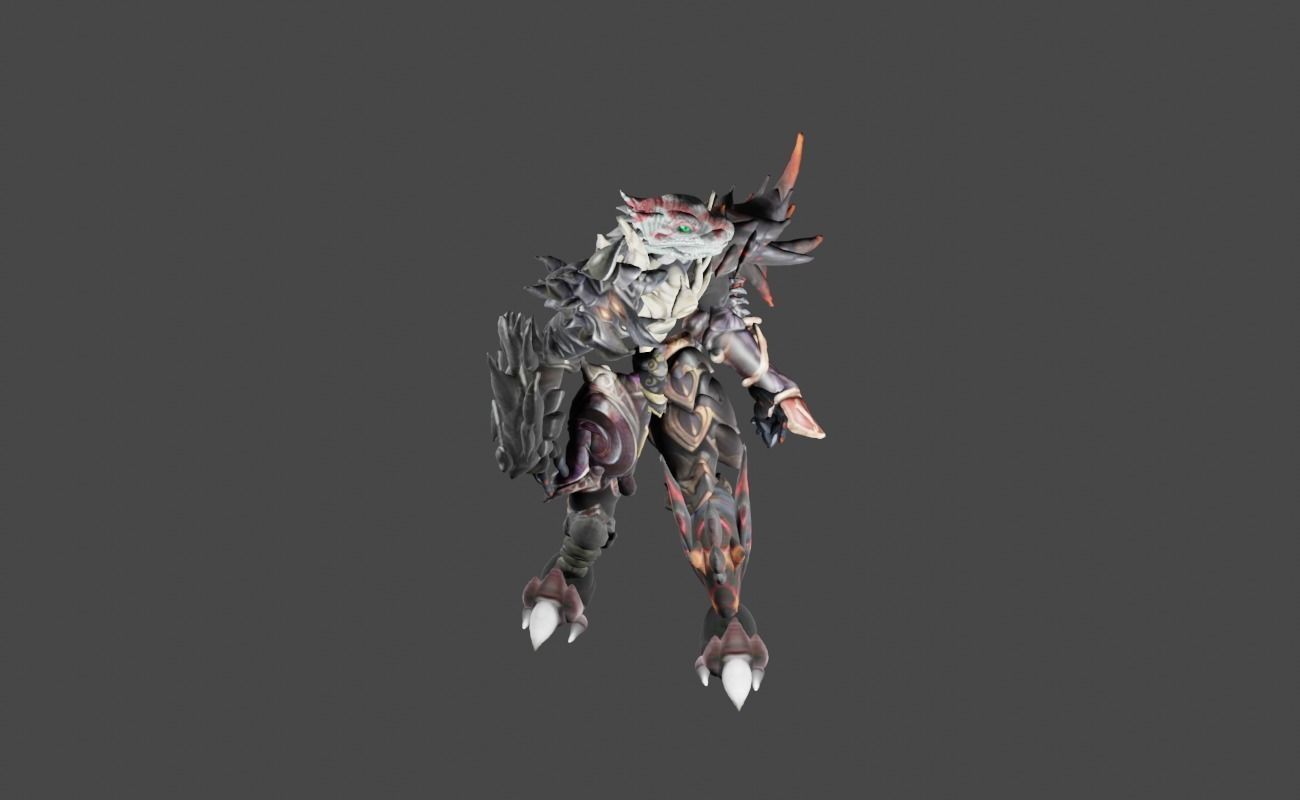 Zeloeman Beta B 8 Low-poly 3D model_23