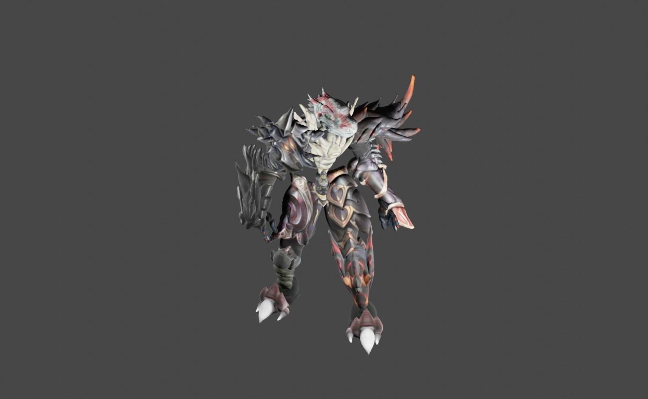 Zeloeman Beta B 8 Low-poly 3D model_6