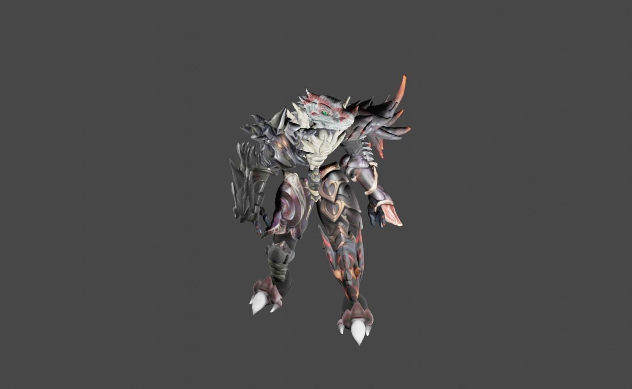 Zeloeman Beta B 8 Low-poly 3D model_15