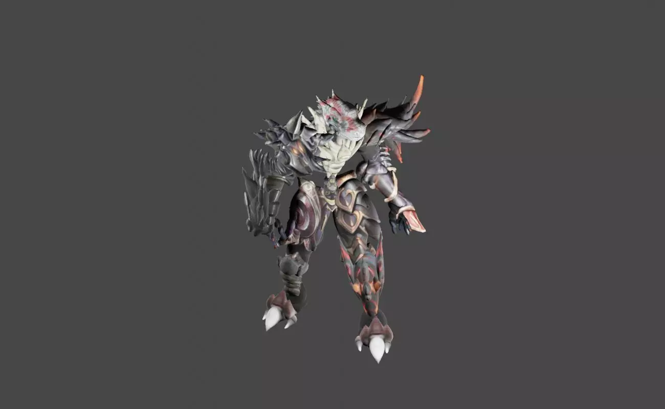 Zeloeman Beta B 8 Low-poly 3D model_0