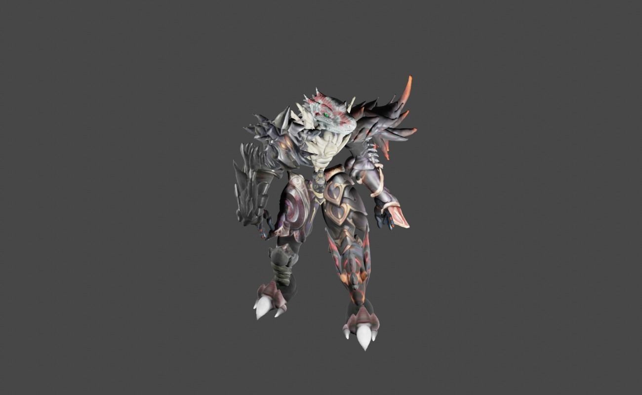 Zeloeman Beta B 8 Low-poly 3D model_9