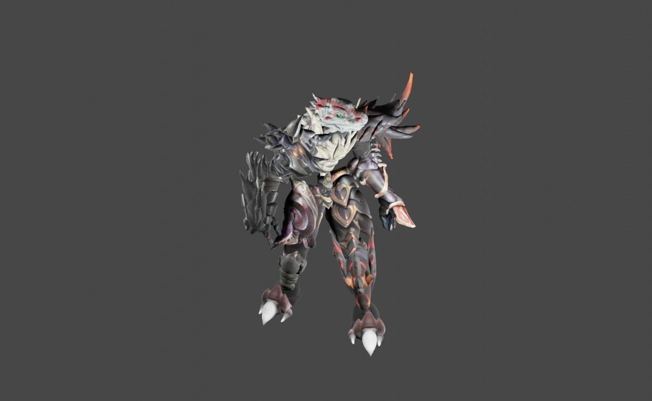 Zeloeman Beta B 8 Low-poly 3D model_20