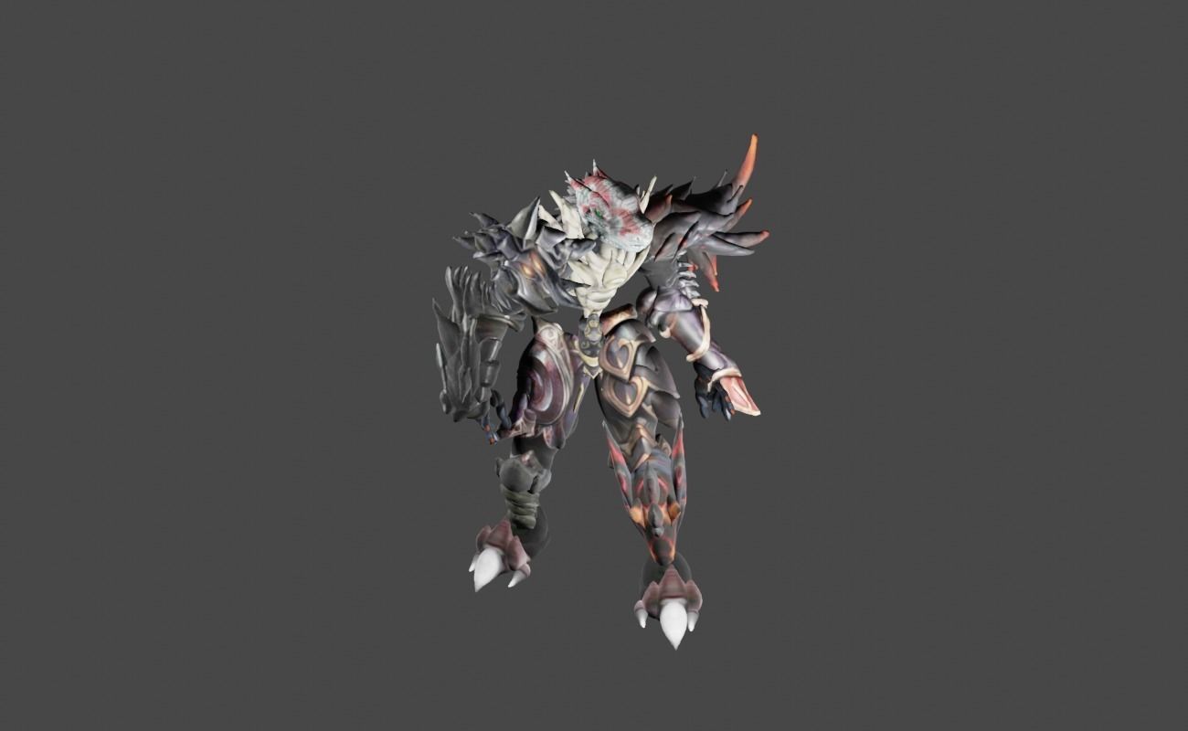 Zeloeman Beta B 8 Low-poly 3D model_1