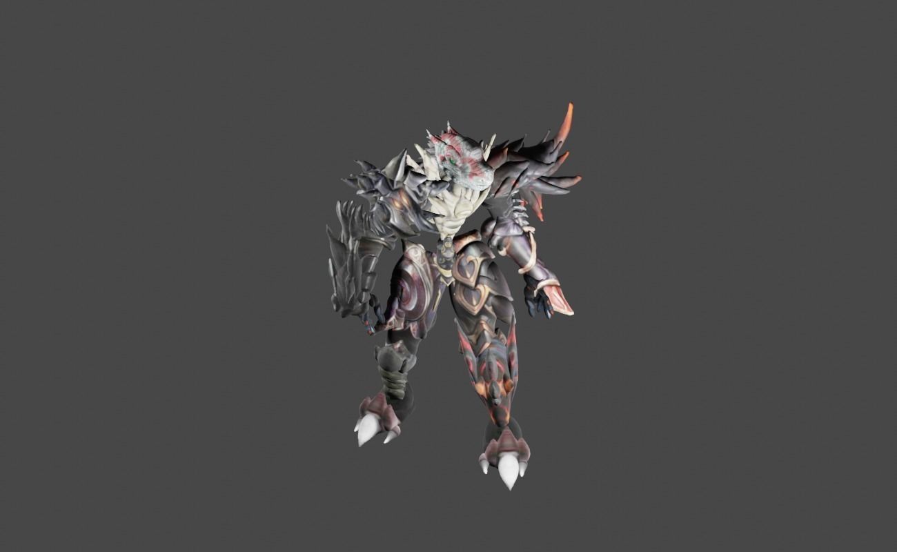 Zeloeman Beta B 8 Low-poly 3D model_4