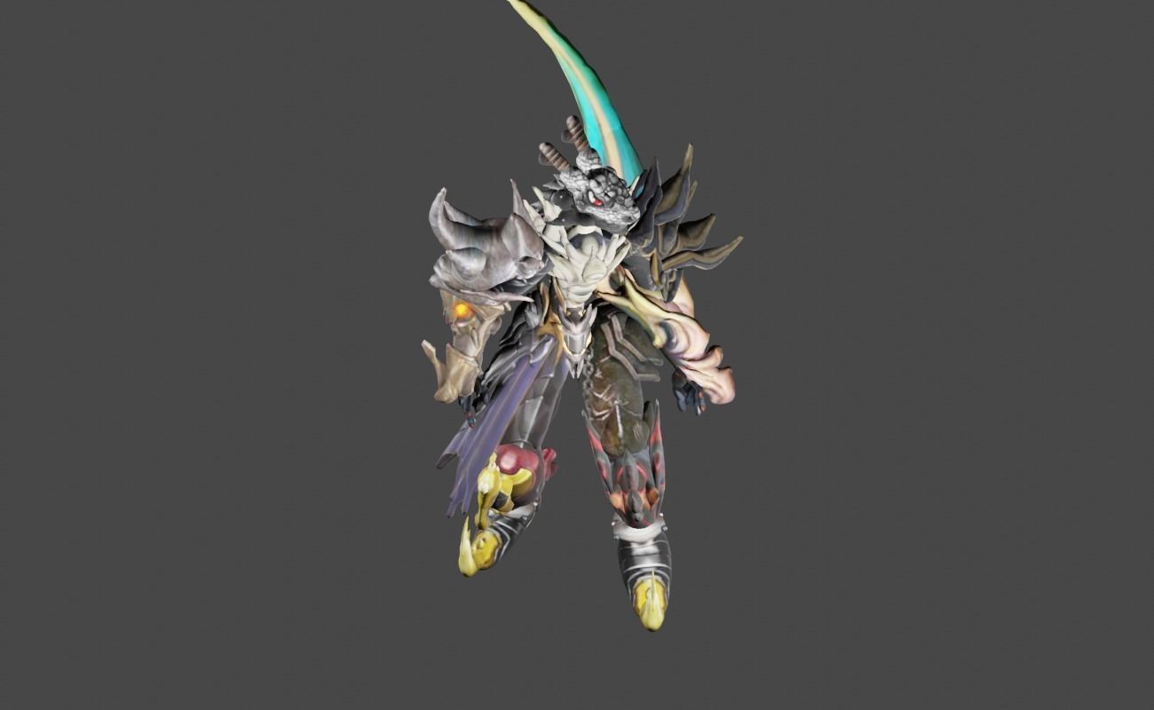 Zeloeman Beta B 7 Low-poly 3D model_14