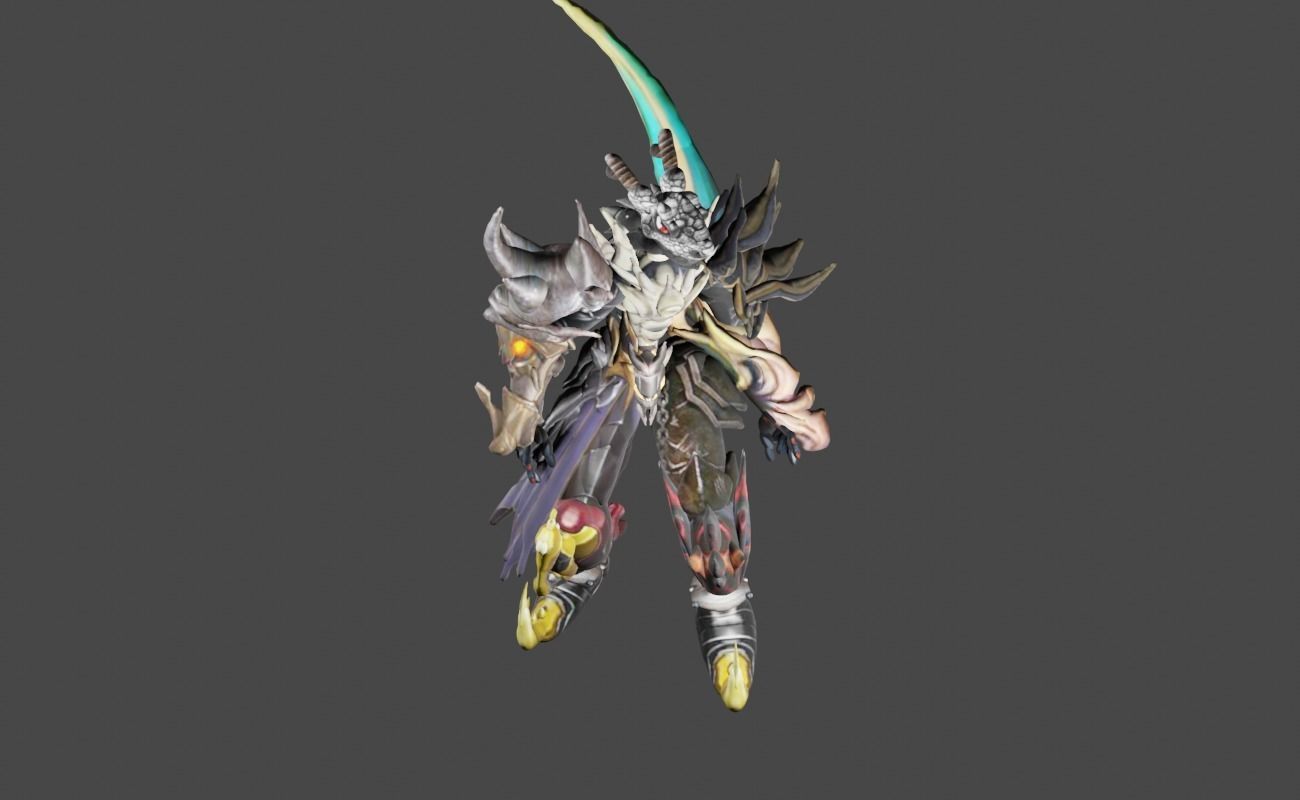 Zeloeman Beta B 7 Low-poly 3D model_7