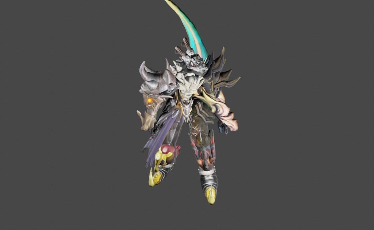 Zeloeman Beta B 7 Low-poly 3D model_15