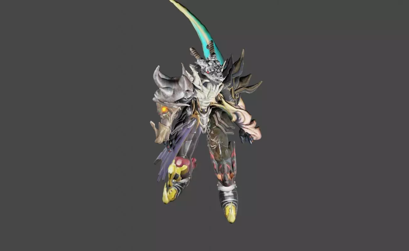 Zeloeman Beta B 7 Low-poly 3D model_0