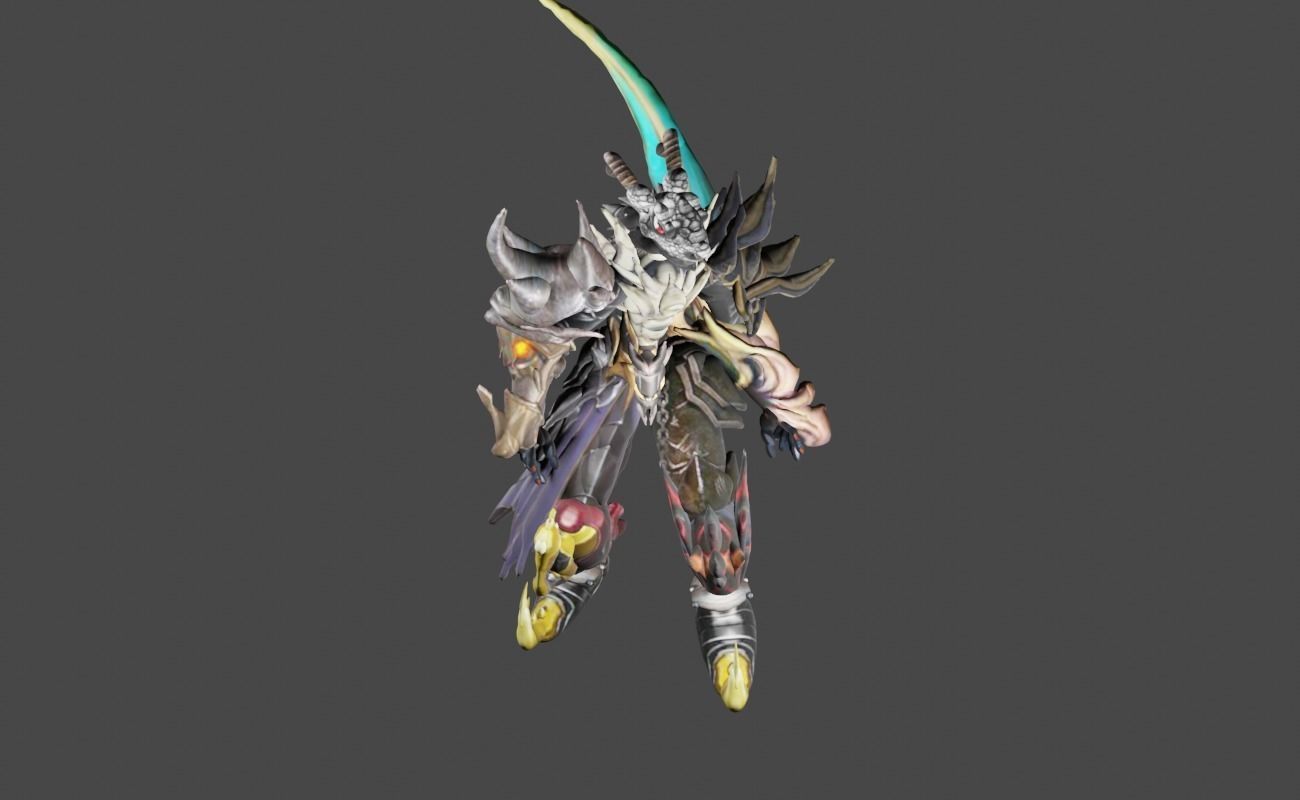 Zeloeman Beta B 7 Low-poly 3D model_1