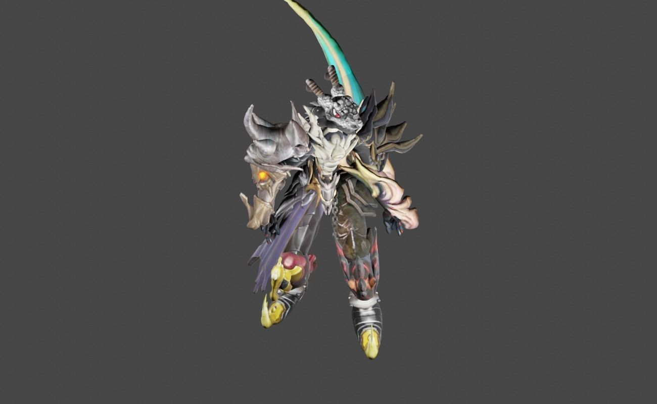 Zeloeman Beta B 7 Low-poly 3D model_10