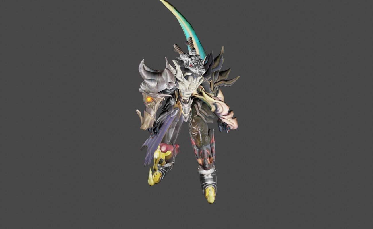 Zeloeman Beta B 7 Low-poly 3D model_8