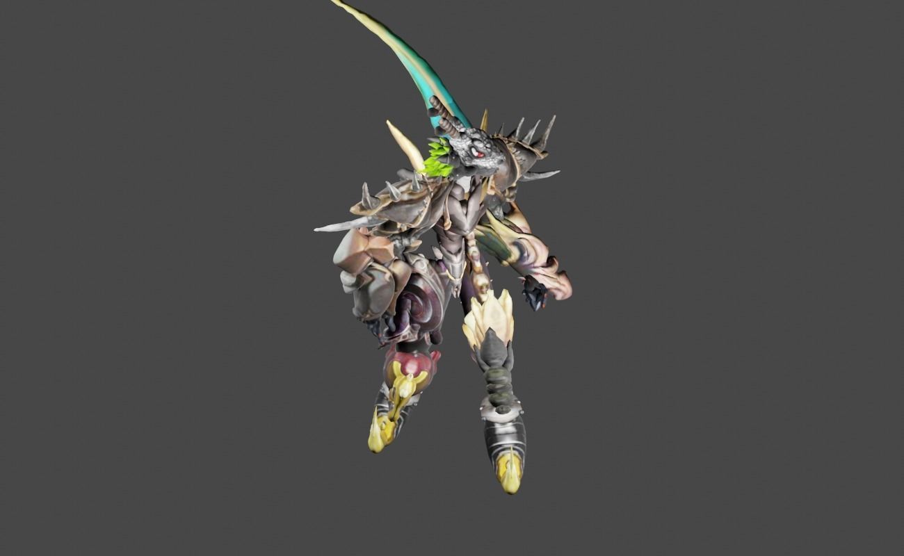 Zeloeman Beta B 46 Low-poly 3D model_23