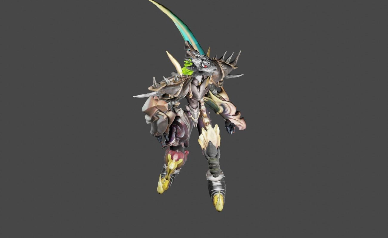 Zeloeman Beta B 46 Low-poly 3D model_22