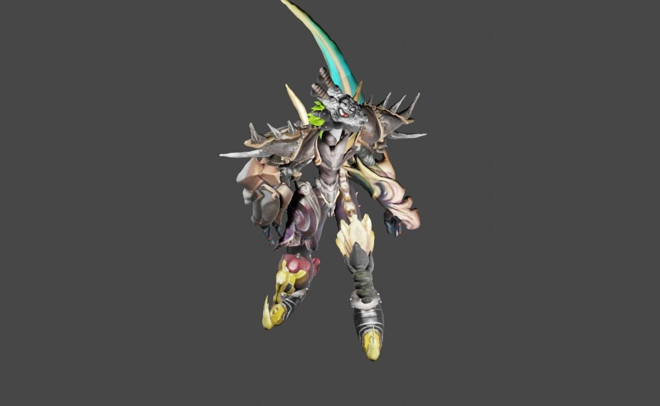 Zeloeman Beta B 46 Low-poly 3D model_18