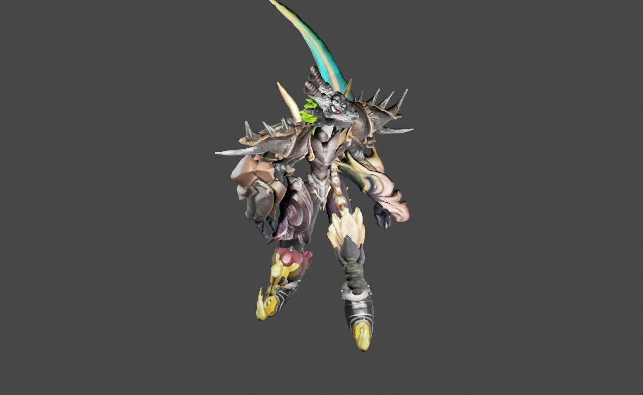 Zeloeman Beta B 46 Low-poly 3D model_19