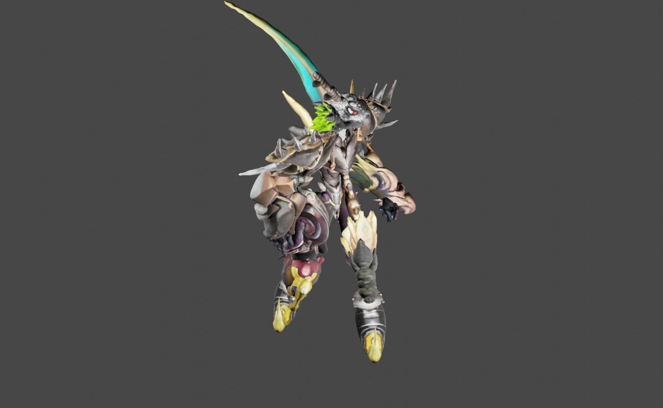 Zeloeman Beta B 46 Low-poly 3D model_25