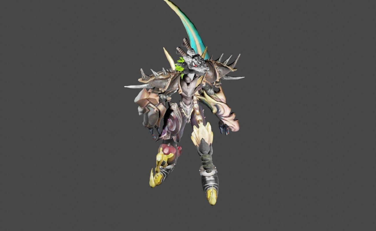 Zeloeman Beta B 46 Low-poly 3D model_16