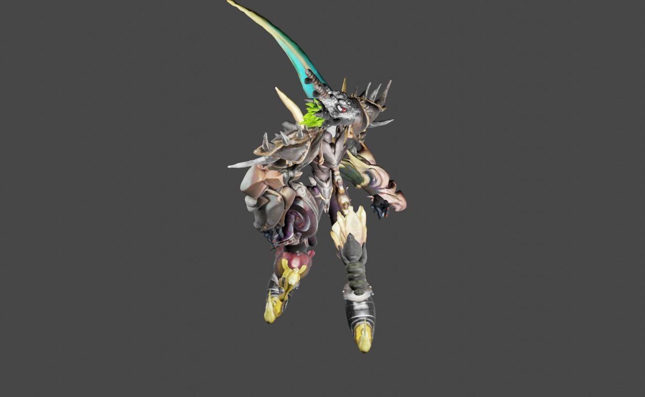 Zeloeman Beta B 46 Low-poly 3D model_24