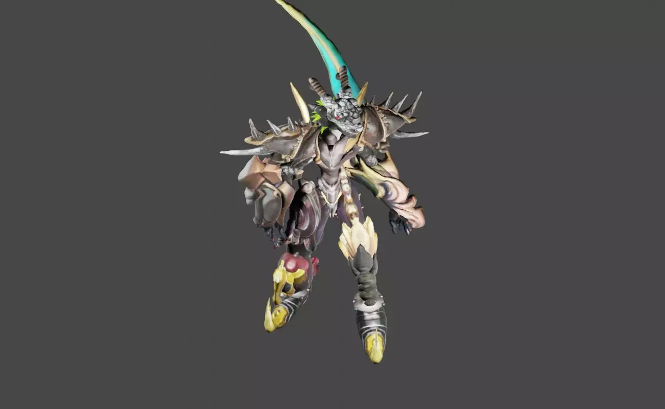 Zeloeman Beta B 46 Low-poly 3D model_0