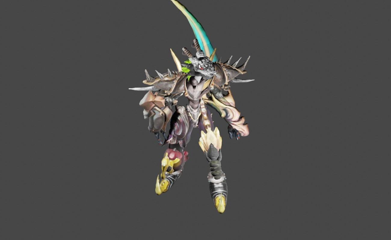 Zeloeman Beta B 46 Low-poly 3D model_12